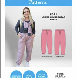 Ladies Loungewear Pants Pattern